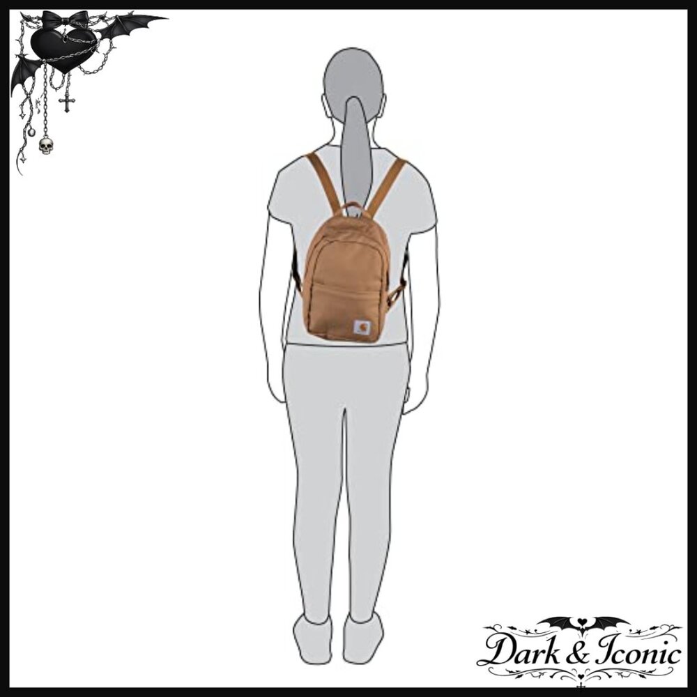 Mini Backpack Durable Water-Resistant Daypack Adj… - image 6